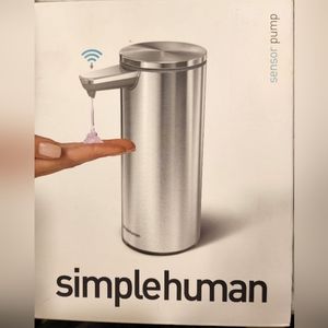 Soap Dispenser - Rechargeable - Stainless Steel